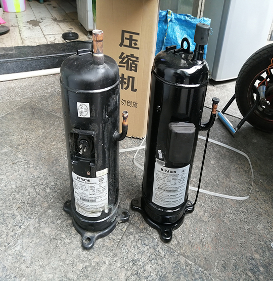鹿泉中央空调压缩机的更换维修